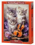 Dėlionė Castorland Musical Kittens, 500 d.
