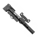 Dviračio pompa su manometru Beto, juoda