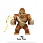 Konstruktorius King Kong vs Godzilla figūrėlė HeroBricks, 9cm