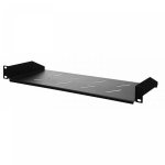 Stalflex ECO 19" 1U 170 mm lentynėlė RACK Stacionari RACK spintos lentynėlė, juoda