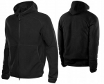Vyri&scaron;kas megztinis su gobtuvu M-Tac Lite Microfleece Hoodie, Juoda