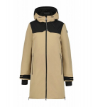 Moteri&scaron;kas parkas Luhta 400g Inginmaa 36413-6*021, smėlio spalvos/ juodas