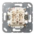 JUNG Mygtukas dvigubas 10A 250V - 535U