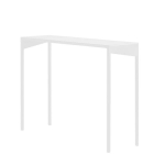 Konsolinis staliukas Obroos Metalas, 100 cm, baltas