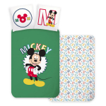 Vaiki&scaron;kas patalynės komplektas Disney Mickey Letters 100&times;135 cm, 2 dalių