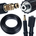 Pakaitinė dalis auk&scaron;to slėgio žarna K&auml;rcher K2&ndash;K7 &ndash; Greitas jungimas, Ilgis 15 m, Max 200 Bar