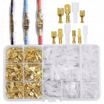 Elektros jungčių rinkinys &ndash; Atsparus vandeniui, 450 vnt., Skaidrus dėklas