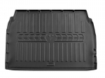 Guminis bagažinės kilimėlis MERCEDES BENZ W210 E 1995-2002  (sedanas), juodas /6012351