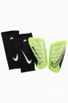 Nike Mercurial Lite futbolo blauzdinės - žalios