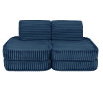 Churros modulinė sofa basic, vidurnakčio mėlyna