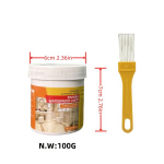 Skaidrus vandeniui atsparus sandariklis su teptuku 100g, 100 g