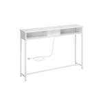 Konsolinis staliukas 25x120x81,1cm., baltos spalvos