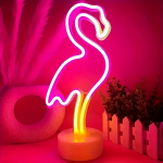 Flamingo LED neoninė lempa, Trispalvė pudra