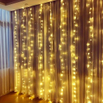 LED užuolaidinės lemputės 8 režimai