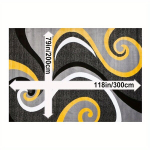 Imitacinio ka&scaron;myro kilimas, 79 * 118 colių / 200 * 300 cm