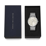Laikrodis - DANIEL WELLINGTON - Classic Day Display - Sidabras - Oda - 40 mm