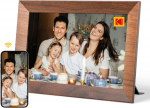 Kodak Skaitmeninis nuotraukų rėmelis Wifi 10.1 colio Hd Ips jutiklinis ekranas elektroninis nuotraukų rėmelis su 32 Gb atmintimi, automatiniu nuotraukų pasukimu, dalinkitės nuotraukomis ar vaizdo įra&scaron;ais bet kur per programėlę