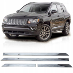 Jeep Compass I 2007-2017 dekoratyvinės durų apdailos juostelės