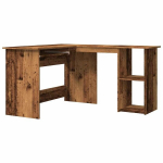 kampinis ra&scaron;omasis stalas，Biuro stalas，Kompiuterio stalas Senas medis 120x140x75 cm CFE9301600