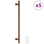 Spintelės rankenėlės, 5vnt., bronzinės, nerūdijantis plienas CFE9848969