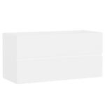 Spintelė praustuvui, balta, 90x38,5x45cm, apdirbta mediena CFE412531