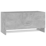 Drabužių spinta, betono pilka, 70x32,5x35cm, apdirbta mediena CFE701689