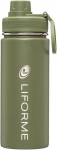 Termo gertuvė Liforme, žalia, 520 ml