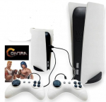 Žaidimų konsolė Žaidimų konsolė Retro televizijos žaidimų konsolė Game Station 5 Gs5 - 300 žaidimų, 2 valdikliai dovanų