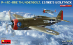 Klijuojamas Modelis MiniArt 48034 P-47D-11RE Thunderbolt Zemke's Wolfpack Advanced Kit 1/48
