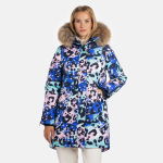 Huppa Moteri&scaron;ka žieminė parka VIVIAN 1, blue pattern