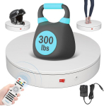 Elektrinis besisukantis stendas, 32 cm, 88&ndash;300 lbs, su nuotoliniu valdymu
