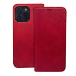 &bdquo;iLike Samsung Galaxy S25 Smart Suede&ldquo; dėklas, raudonas