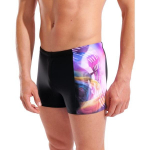 Maudymosi &scaron;ortai vyrams Arena Dreaming Swim Short Black-Multi
