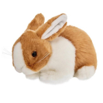Rudas ir baltas zuikis 18cm - Beppe