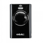 FAAC XT4 868 SLH LR vartų nuotolinio valdymo pultas, 868 MHz, juodas
