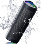 Mini ne&scaron;iojamas &bdquo;Bluetooth&ldquo; garsiakalbis IPX5, 20h grojimo laikas
