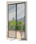 Wzlxcxxy Magnetinis moskitų tinklelis durims 95 &times; 210 cm, juodas