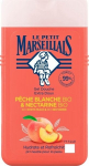 Du&scaron;o želė Le Petit Marseillais BIO baltasis persikas ir nektarinas, 250 ml