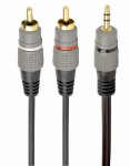Gembird CCA-352, Aux 3.5 mm/RCA, 2.5 m