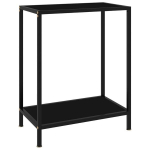 Konsolinis staliukas, 60x35x75 cm, grūdintas stiklas,