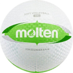 Kamuoliai - Volleyball Molten S2V1550-WG Vyri&scaron;ka,Moteri&scaron;ka, 5