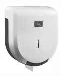 WC ruloninio popieriaus laikiklis JVD JUMBO 200, baltas