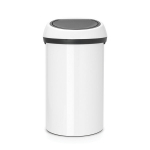 Brabantia &scaron;iuk&scaron;liadėžė Touch Bin, 60 l, balta
