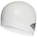 Plaukimo kepurėlė Adidas silicone cap white FJ4965, balta