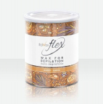 Va&scaron;kas plaukų &scaron;alinimui Italwax TIN LIPO WAX FLEX Amber, 800 g