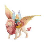 Figūrėlė Schleich Fėja ant sparnuoto liūto