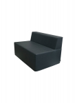 Sofa Wood Garden New Torino 117 Premium, tamsiai pilka