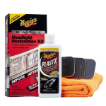 Žibintų restauravimo rinkinys Meguiar's Basic Headlights Restoration Kit, 5 dalių