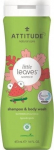 Du&scaron;o želė ir &scaron;ampūnas Little Leaves 2in1 Shampoo & Bodywash Watermelon & Coco , 473 ml