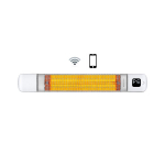 Infraraudonųjų spindulių &scaron;ildytuvas Tora - WiFi 2500W, baltas